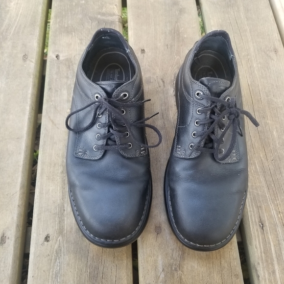 Timberland Madison Summit Double Welt Comfort Oxfords Black Leather Mens 11.5 - Picture 3 of 9